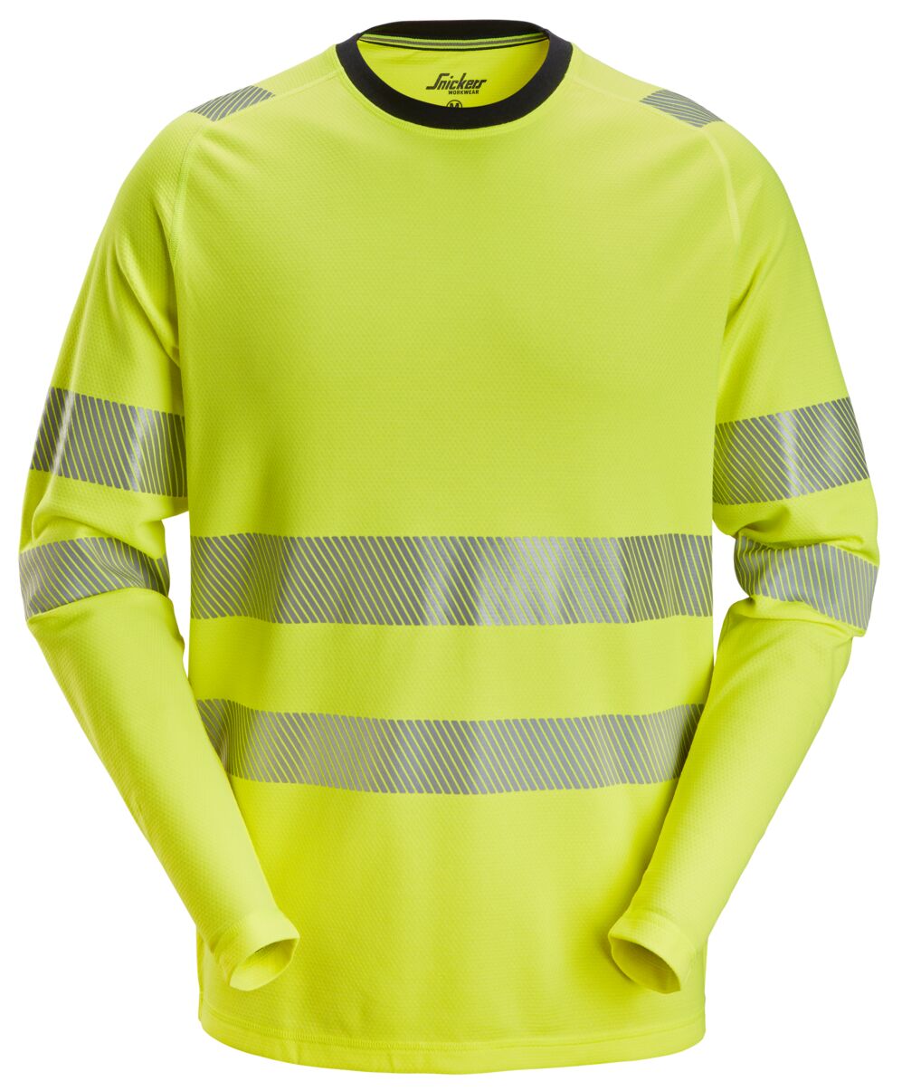 High-Vis Klasse 1 T-shirt met lange mouwen