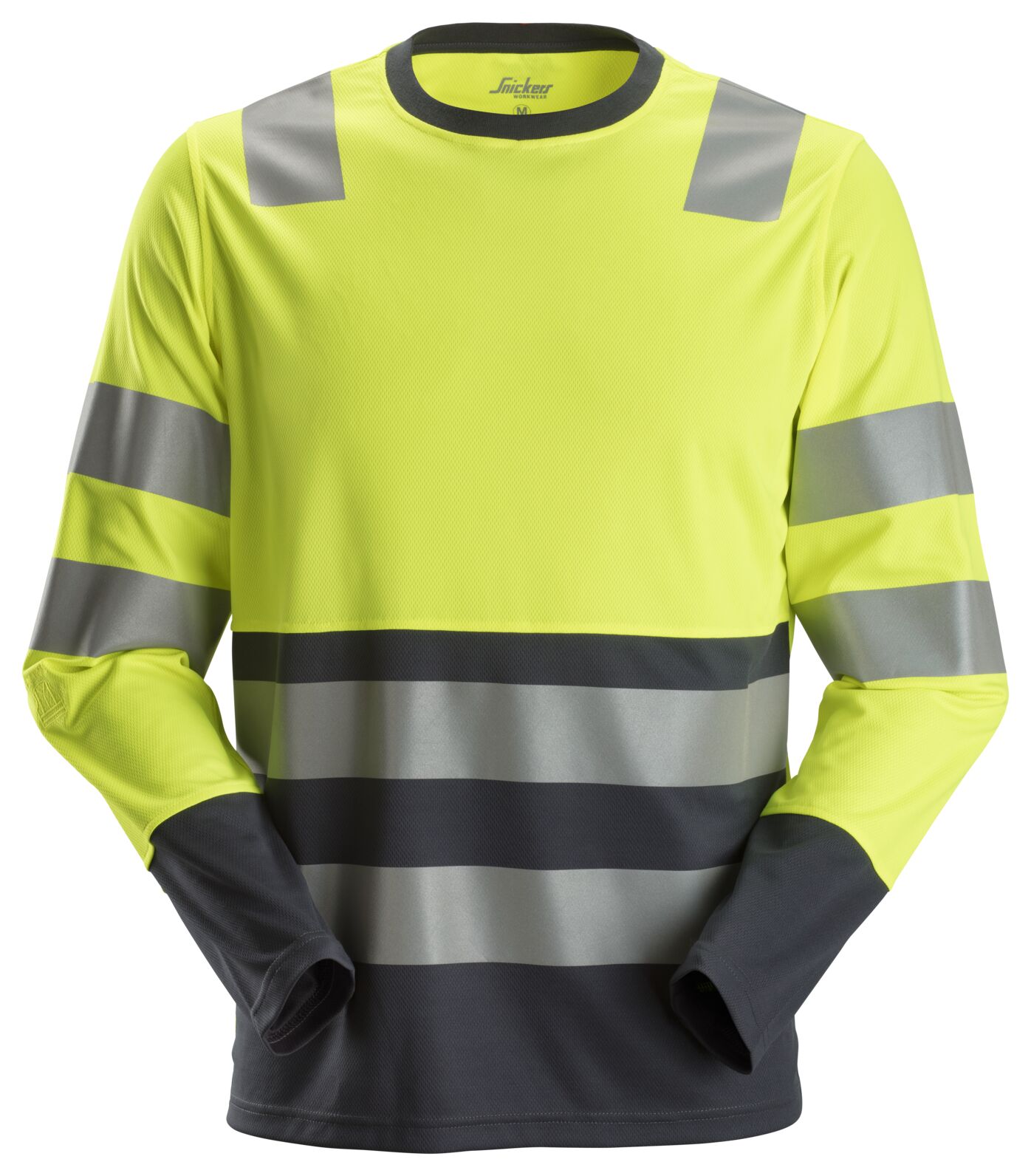 AllroundWork, High-Vis T-Shirt met lange mouwen KL2