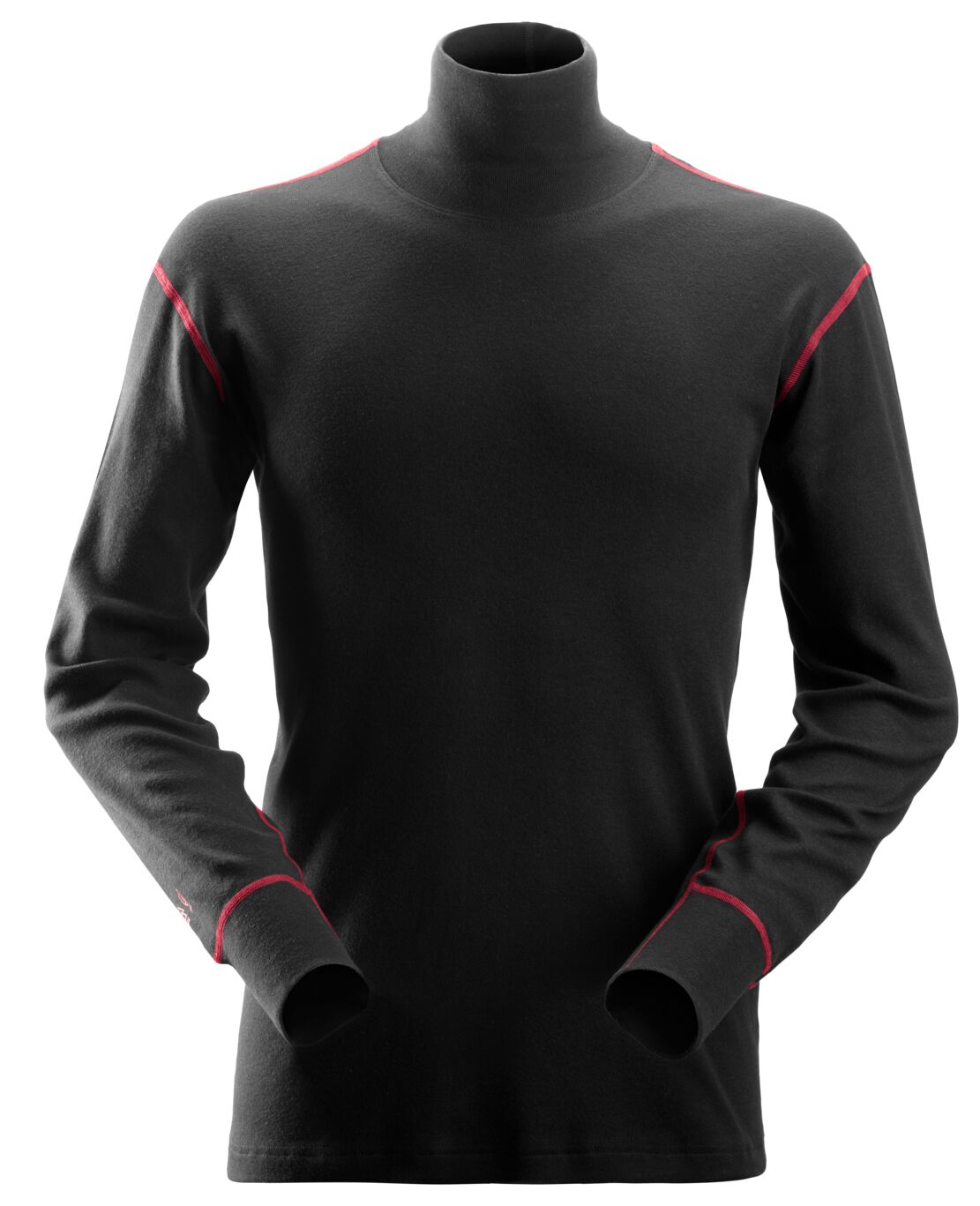 ProtecWork, T-shirt met lange mouw en col