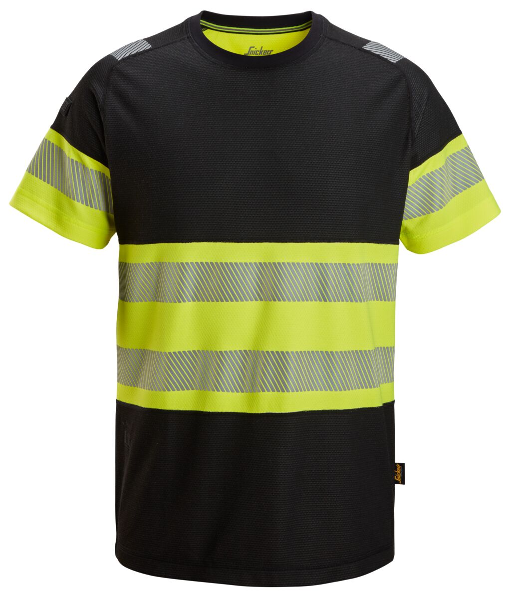 High-Vis, Klasse 1 T-shirt zwart