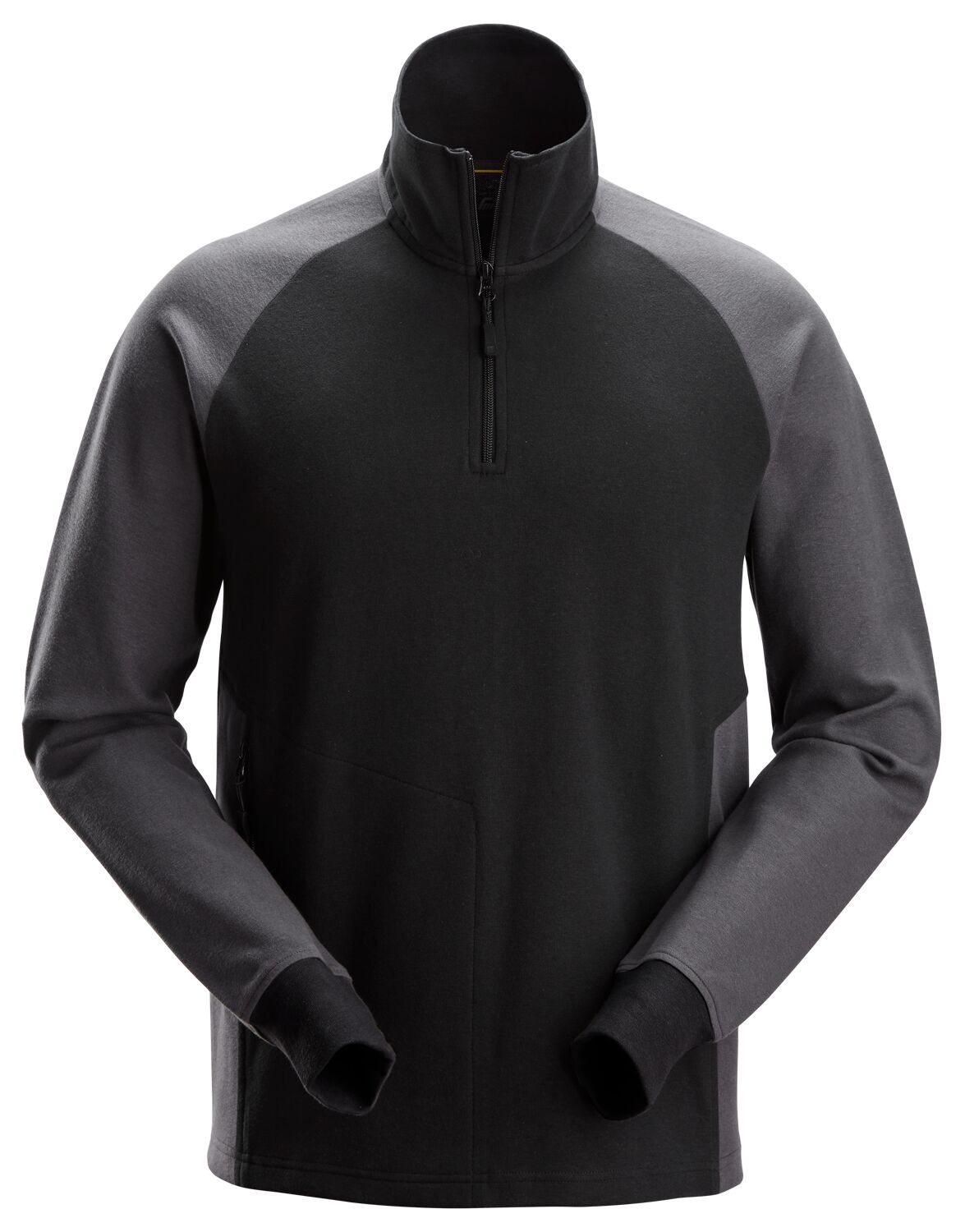 Sweatshirt halve rits