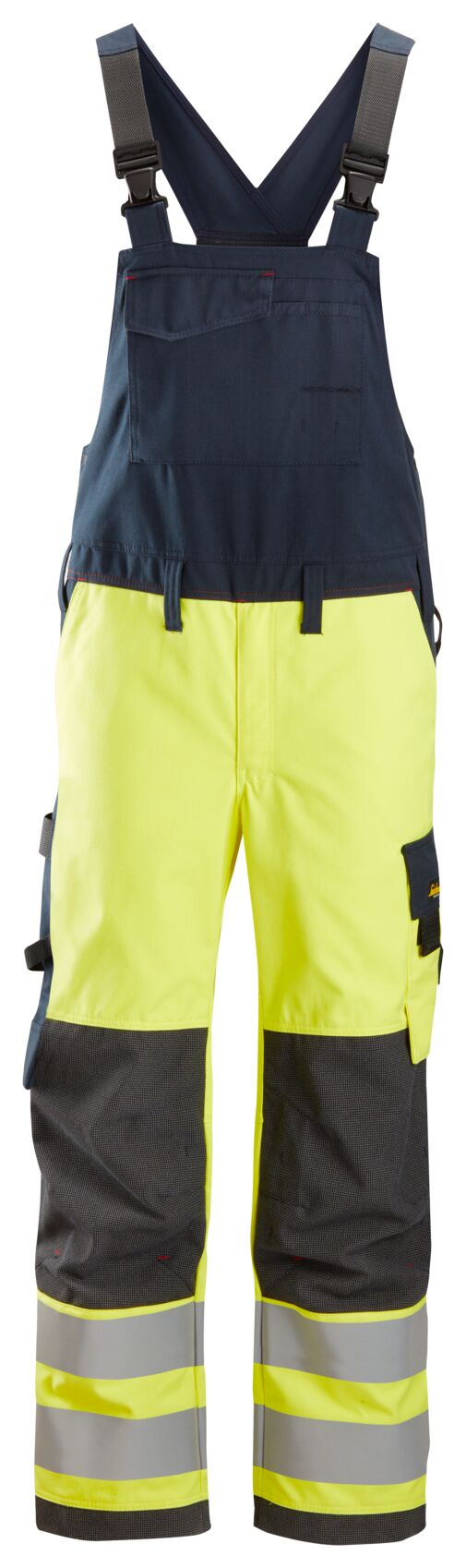 ProtecWork, Bib & Brace Broek, High-Vis Klasse 2