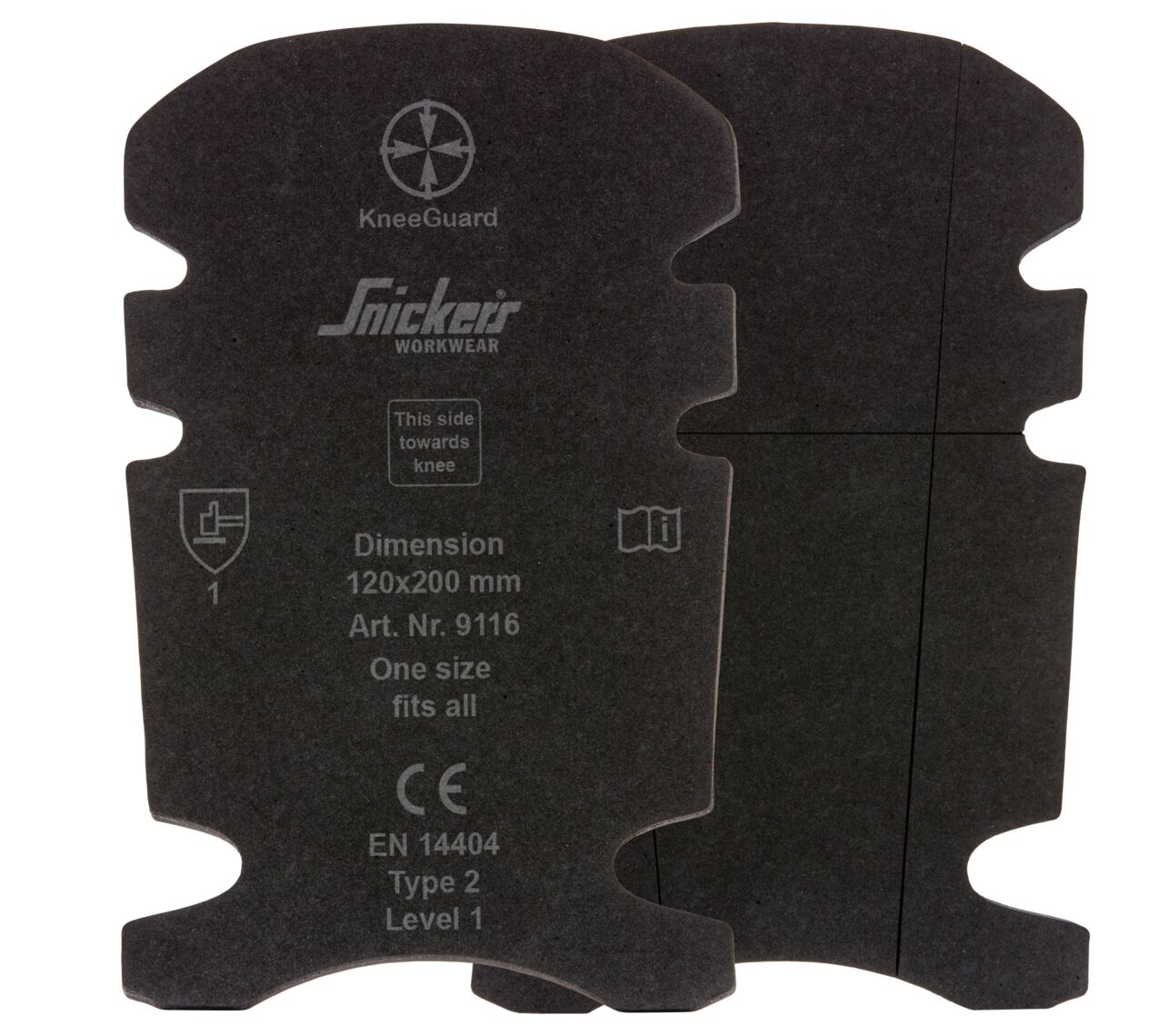 Vlamvertragende kniebeschermers