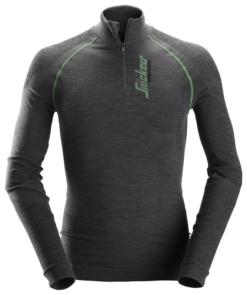 FlexiWork Seamless Wollen Shirt met lange mouwen