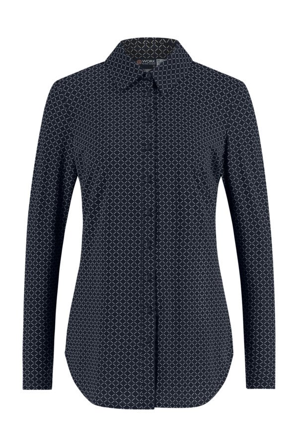 Giethoorn cravat blouse